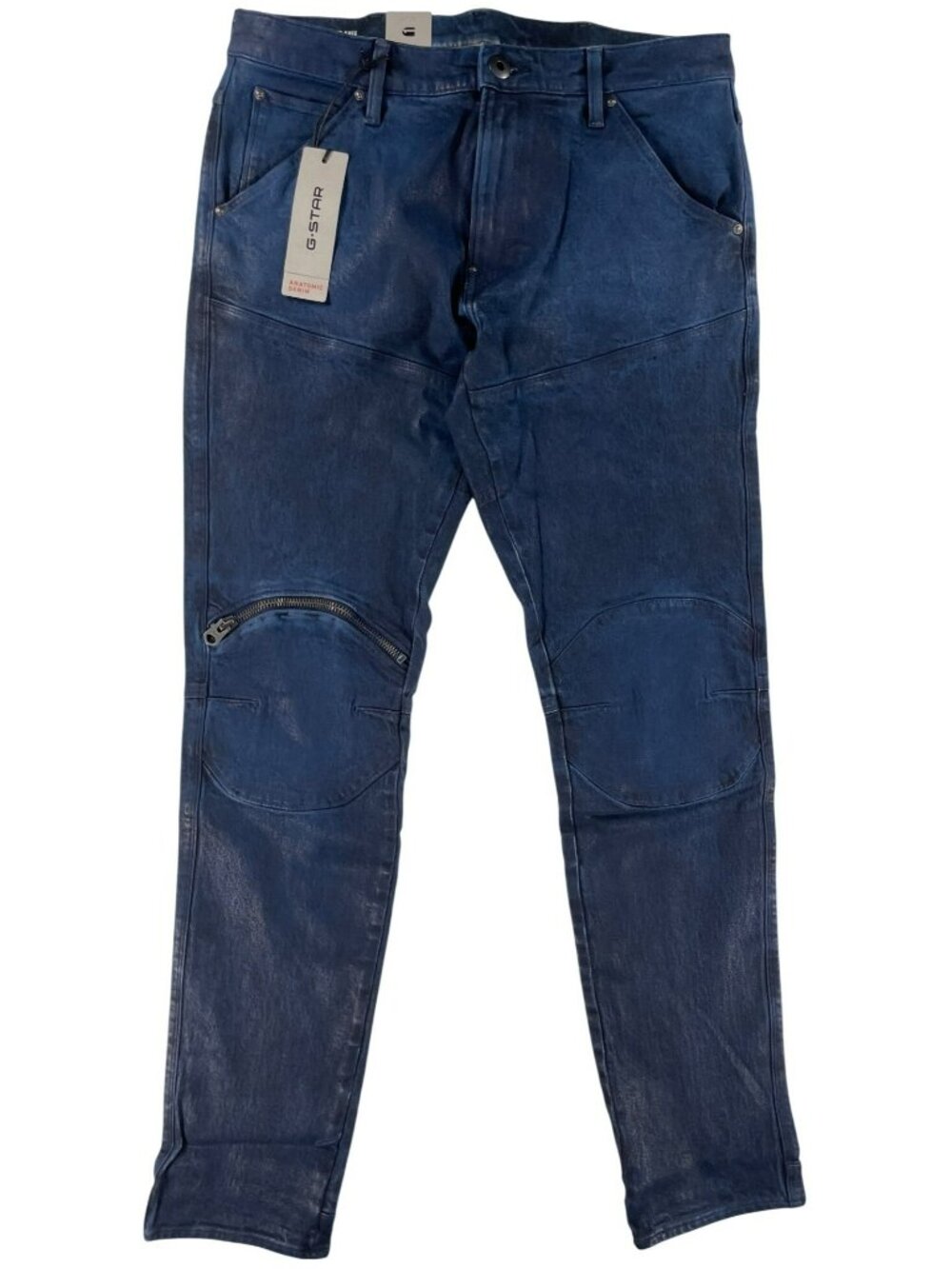 G-Star Raw 5620 3D Zip Knee Skinny Jeans Faded Cerulean Denim MSRP$220 34x34 NEW